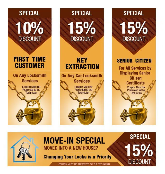 Super Locksmith Service Everett, WA 425-256-3018 - coupon1-set-four